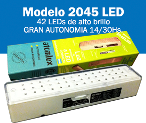 Luz de emergencia modelo 2045