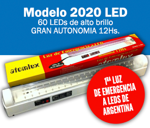 Luz de emergencia modelo 2020